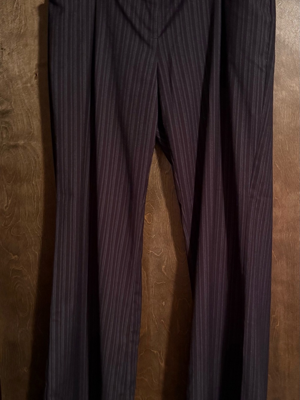 Women’s Old Navy Pinstripe Dress Pants in Faded Black